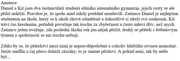 Muffin a čaj