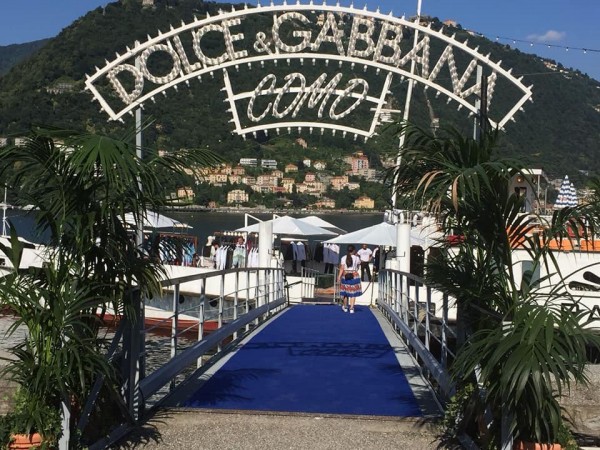Týždeň módy Dolce & Gabbana na jazere Como
